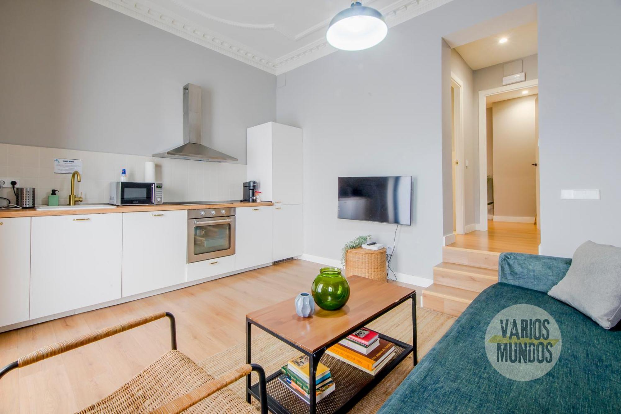 Modern & Cool Interior Design A 20 Metros Del Retiro E1 Appartamento